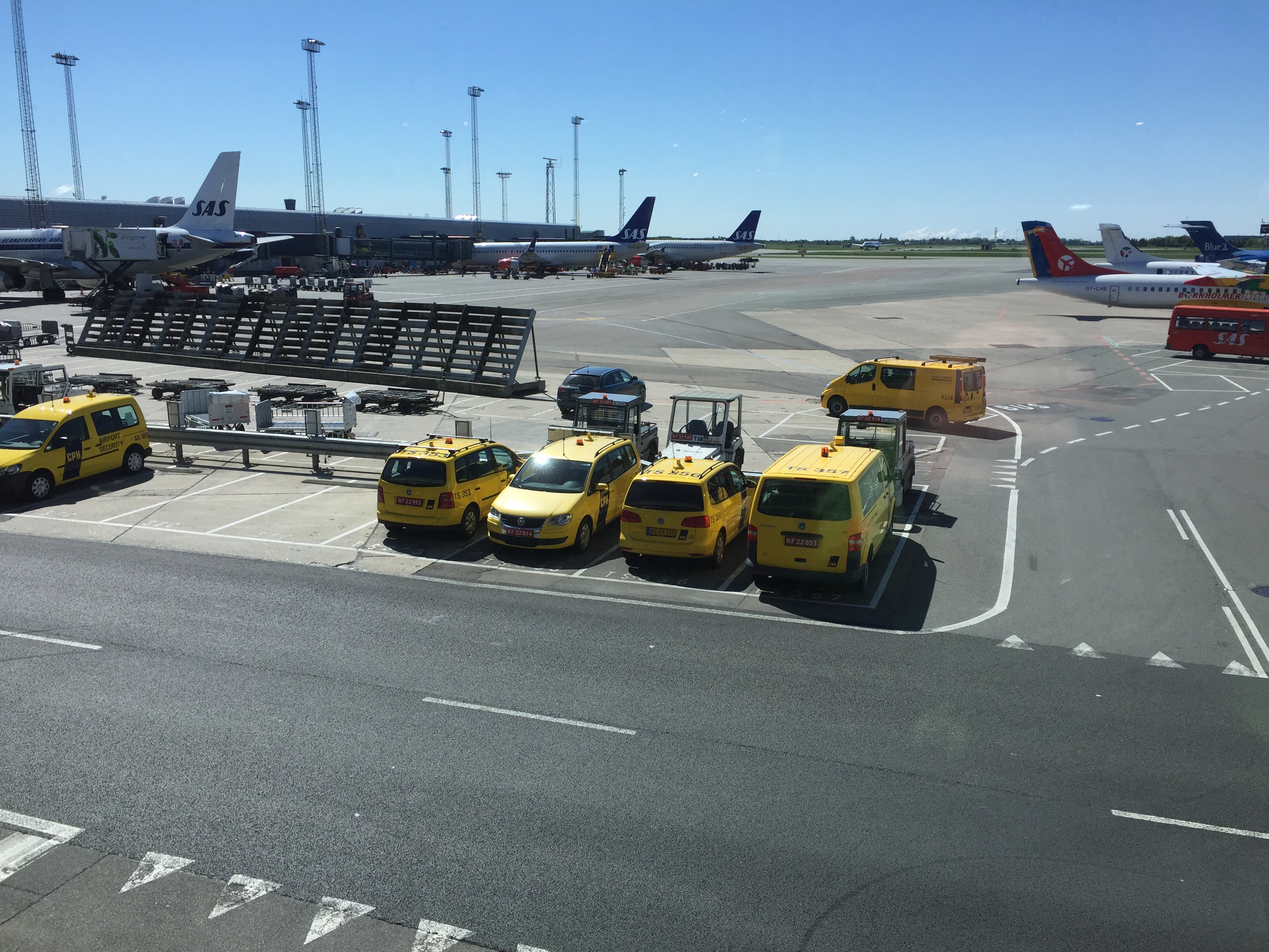 Sunny and warm at CPH