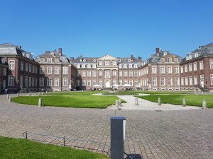 Inside the courtyard of Nordkirchen castle