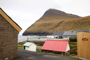 The village of Gjógv