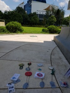 Some TBs an Geocoins are prepared for the event.