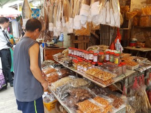 Dried seafood everywhere