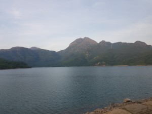 Lake on Lantau island