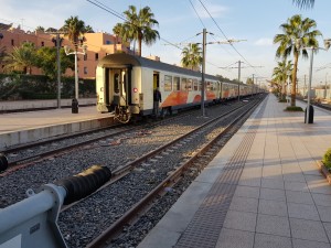 Marrakesh Station - My train arrives