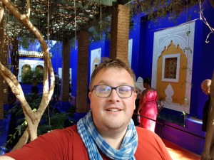 Me at the Jardin Majorelle