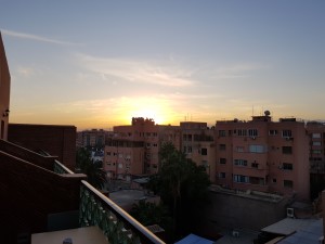 Dawn from my hotelroom