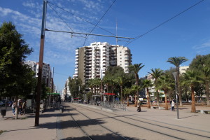 Tram station at the central station