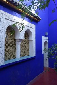 Jardin Majorelle - Blue house