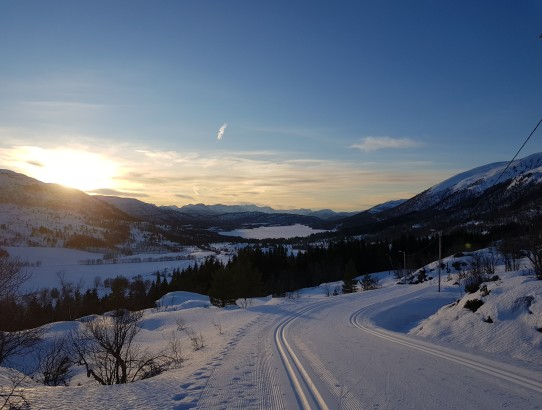 A ski tour in Tomrefjord