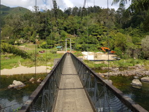 Rope bridge