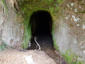 Entrance to the mine... let's find some gold.