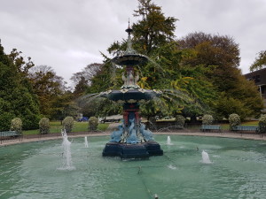 Fountain at the botanic garden