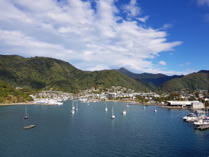View on Picton from the ferry