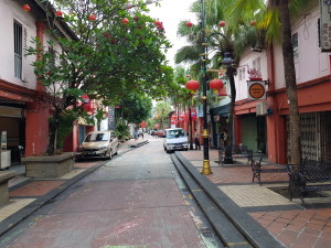 A street in Johor Bahru