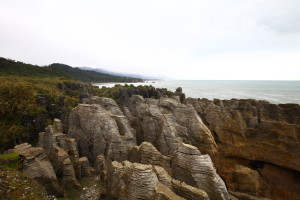 At pancake rocks