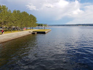 Badhusparken at Storsjöen in Östersund