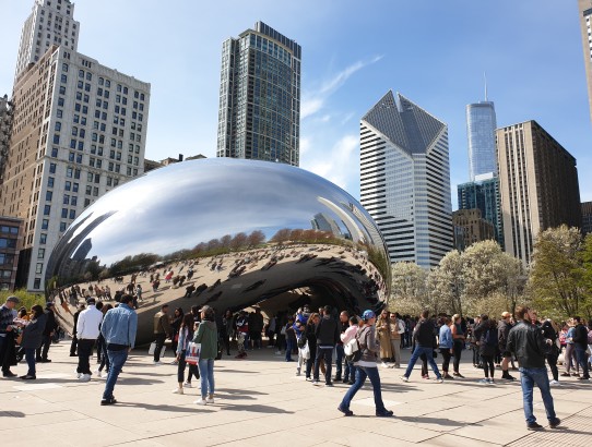 A limping Travelelg in Chicago (Canada/USA 2019 - Day 15)