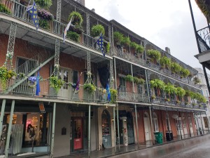 Typical building in the French Quarter