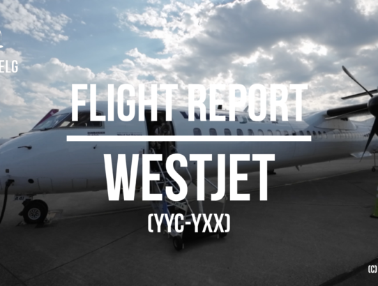 New Flight Report - Westjet (YYC-YXX)