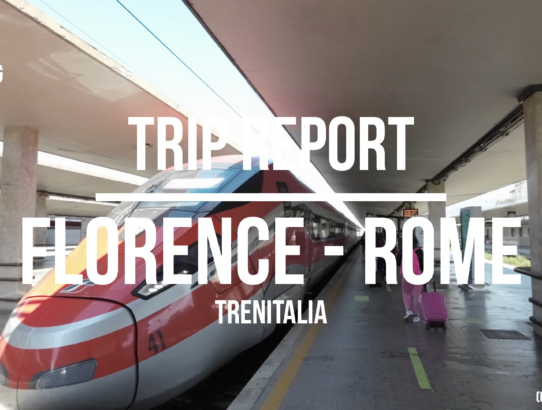 New Trip Report video - Trenitalia from Florence to Rome